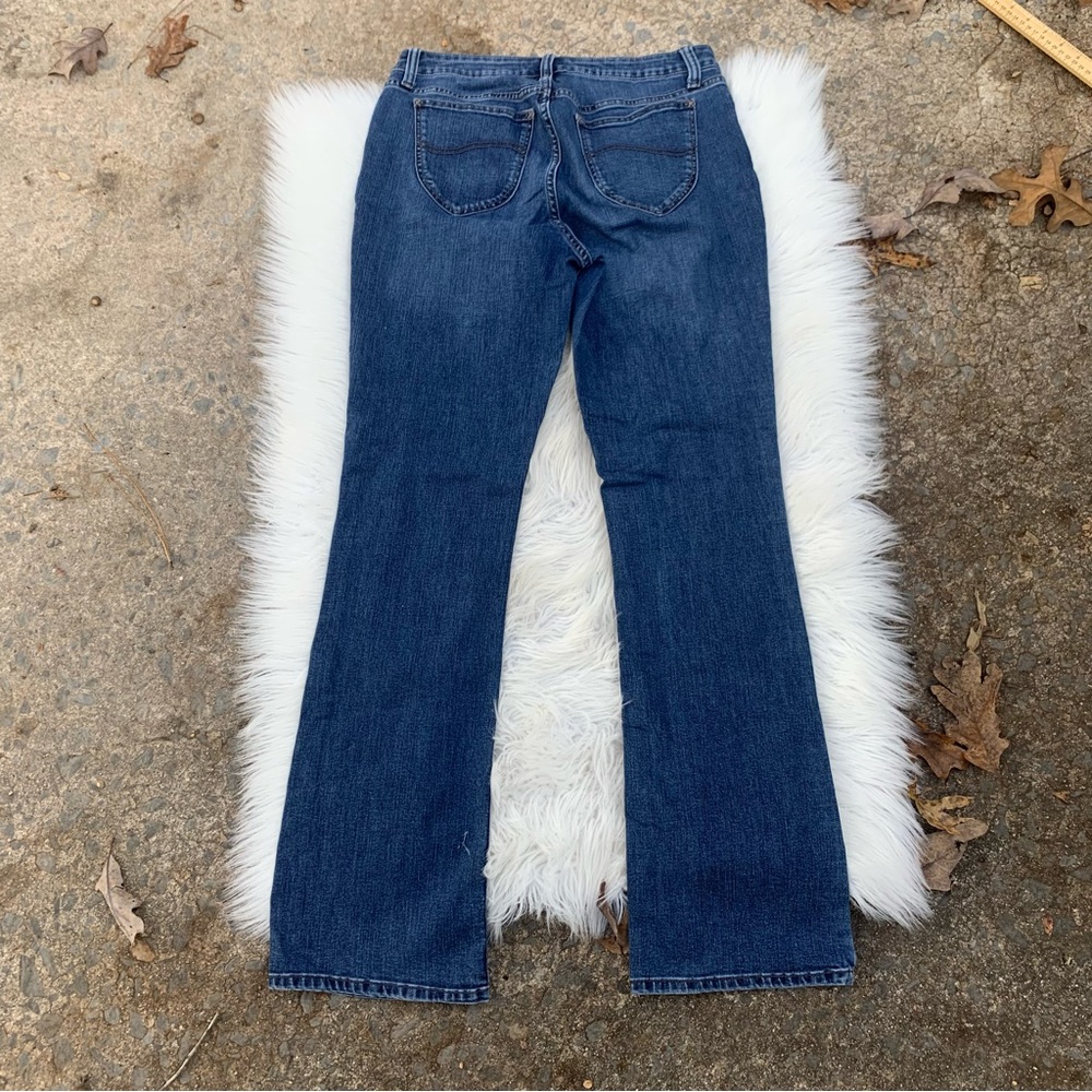Lee Riders Mid Rise Bootcut Women's Blue Jeans Size 10 - Picture 5 of 6